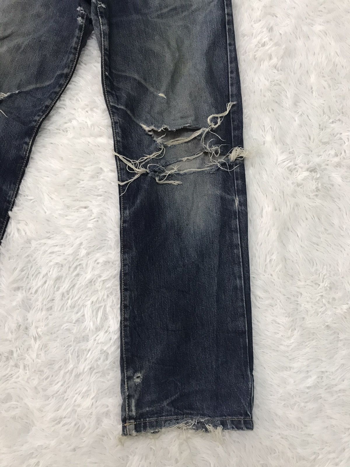 Stussy Distress Stussy International Jeans Denim Pant Made in Usa Size US 32 / EU 48 - 4 Thumbnail