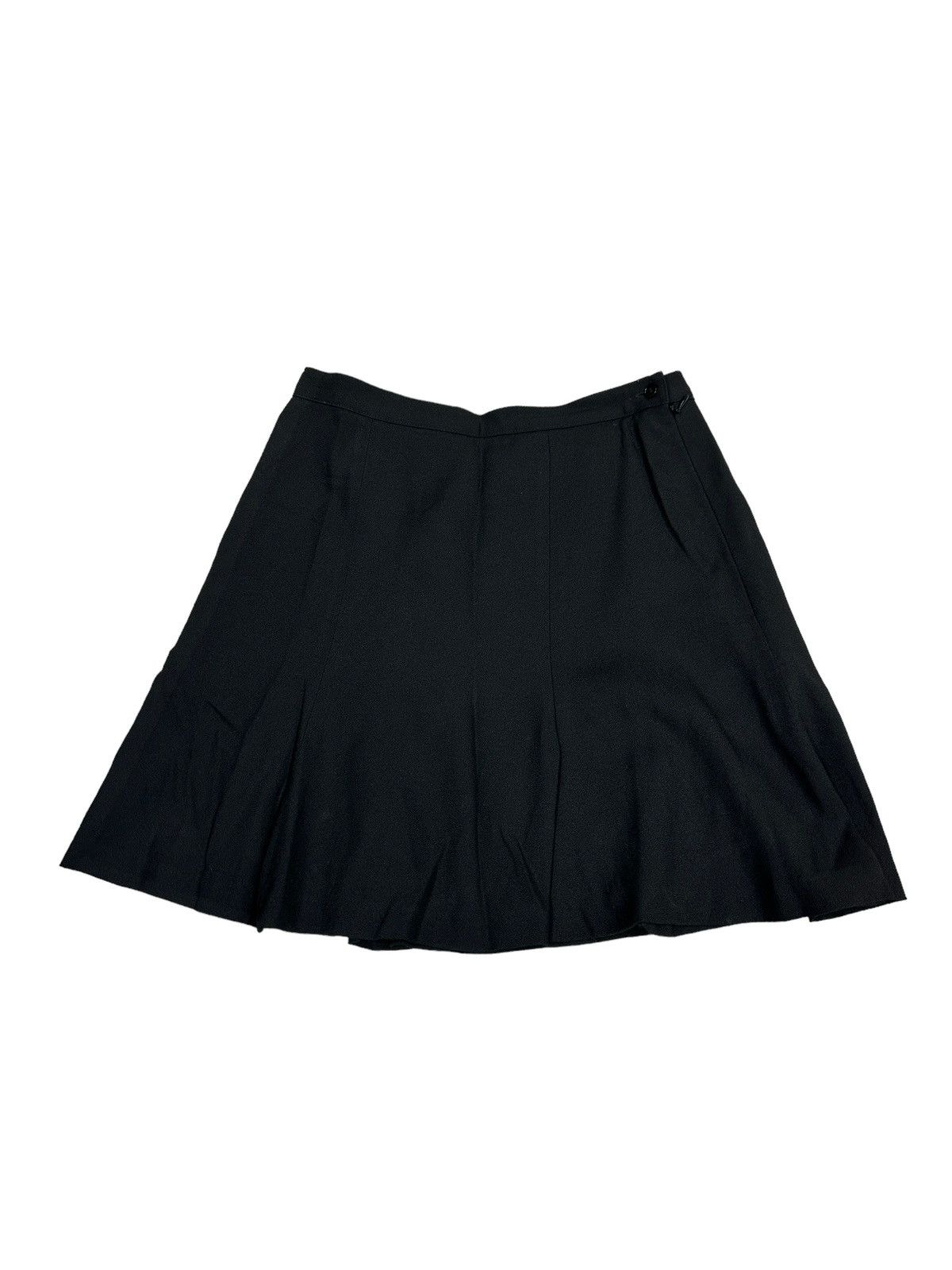 image of Agnes B Rayon Skirt in Black, Women's (Size 26)