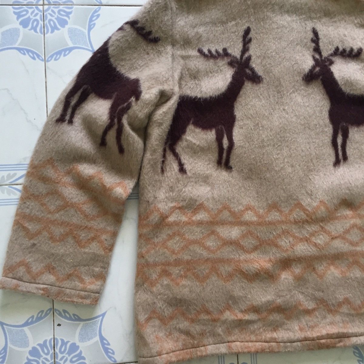 Japanese Brand Big Deers Novajo Design Style Sweater Zipper Jacket Hoodie Size US M / EU 48-50 / 2 - 11 Thumbnail