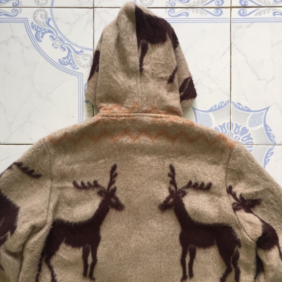 Japanese Brand Big Deers Novajo Design Style Sweater Zipper Jacket Hoodie Size US M / EU 48-50 / 2 - 13 Thumbnail