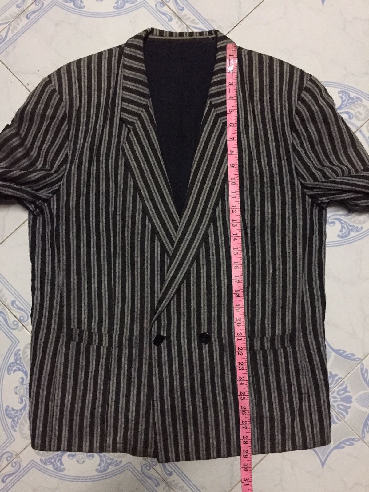 Kenzo Kenzo Zebra Stripes Jacket Coat Made in Japan Size US M / EU 48-50 / 2 - 23 Thumbnail