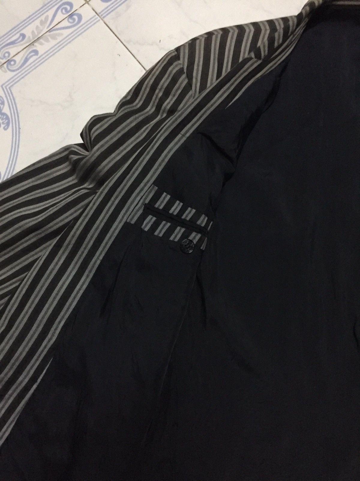 Kenzo Kenzo Zebra Stripes Jacket Coat Made in Japan Size US M / EU 48-50 / 2 - 16 Thumbnail