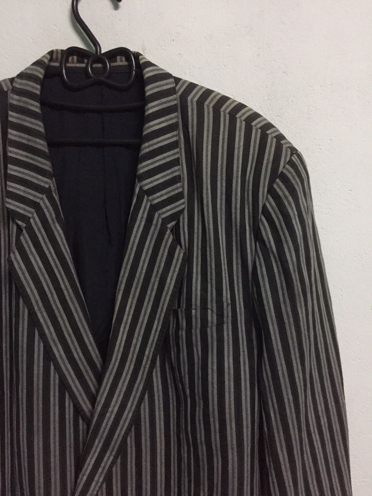 Kenzo Kenzo Zebra Stripes Jacket Coat Made in Japan Size US M / EU 48-50 / 2 - 2 Thumbnail