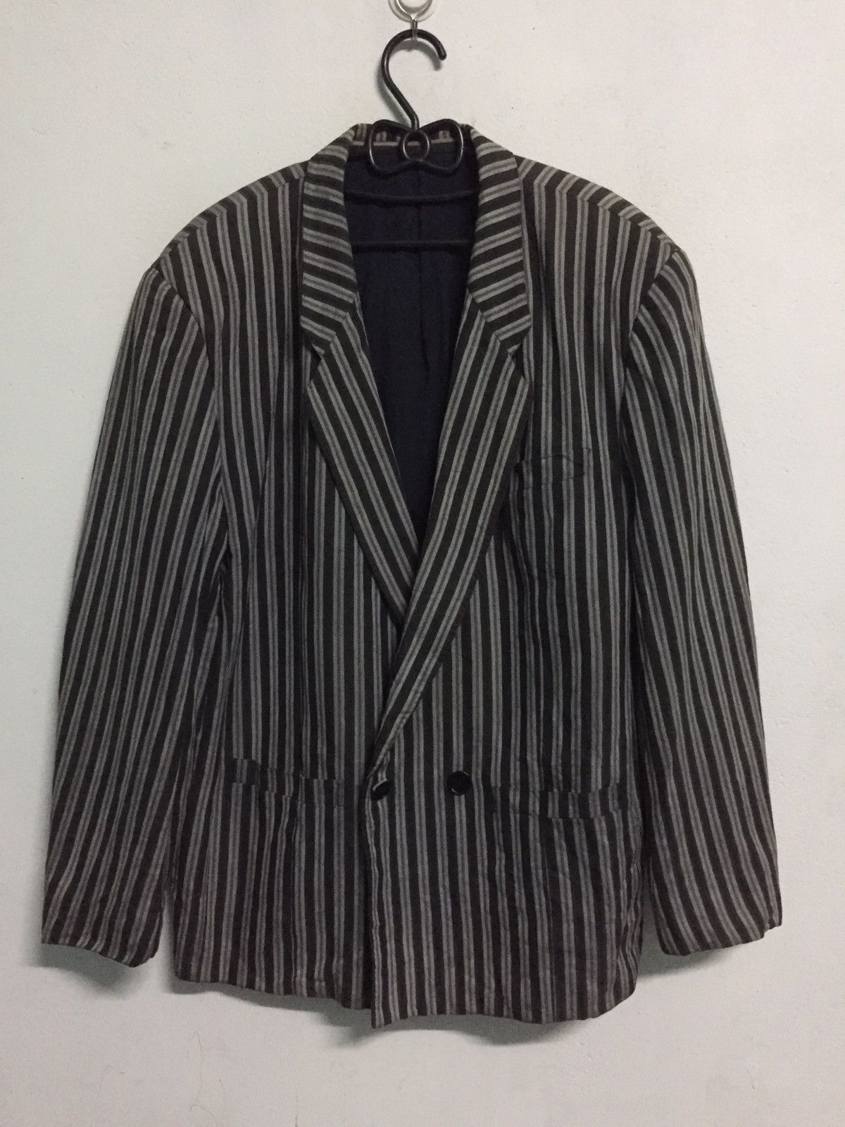 Kenzo Zebra Stripes Jacket Coat Made in Japan