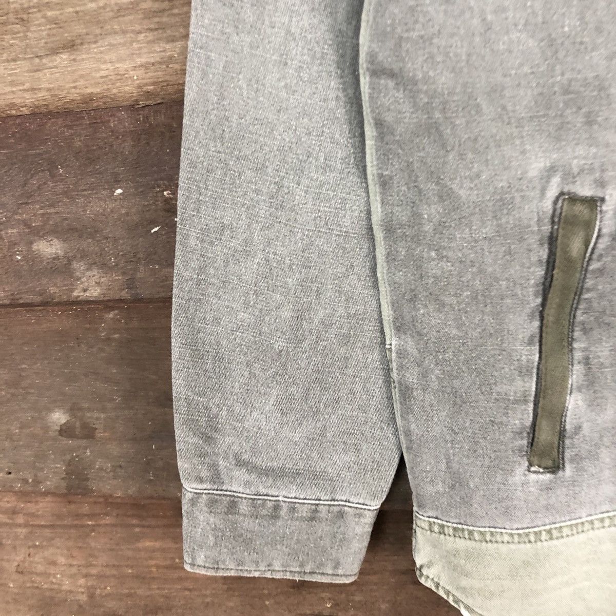 Japanese Brand Art Class military Grey Denim Jacket #4631 Size US S / EU 44-46 / 1 - 6 Thumbnail