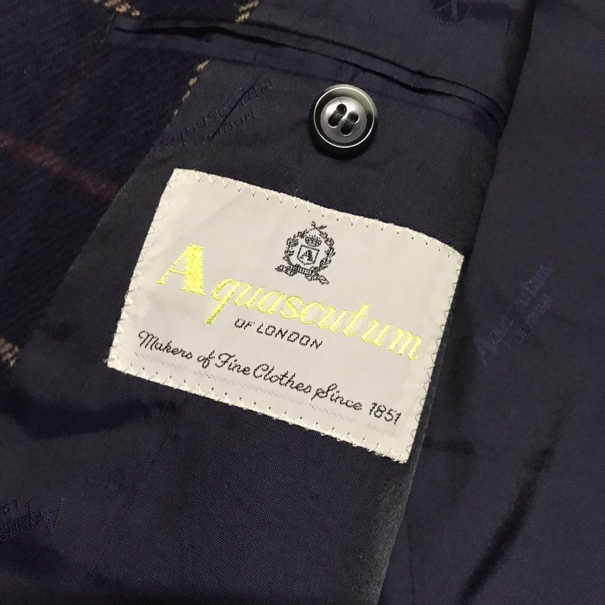 Aquascutum Nice Checked Aquascutum of London Jacket Coat Made in Japan Size US M / EU 48-50 / 2 - 15 Thumbnail