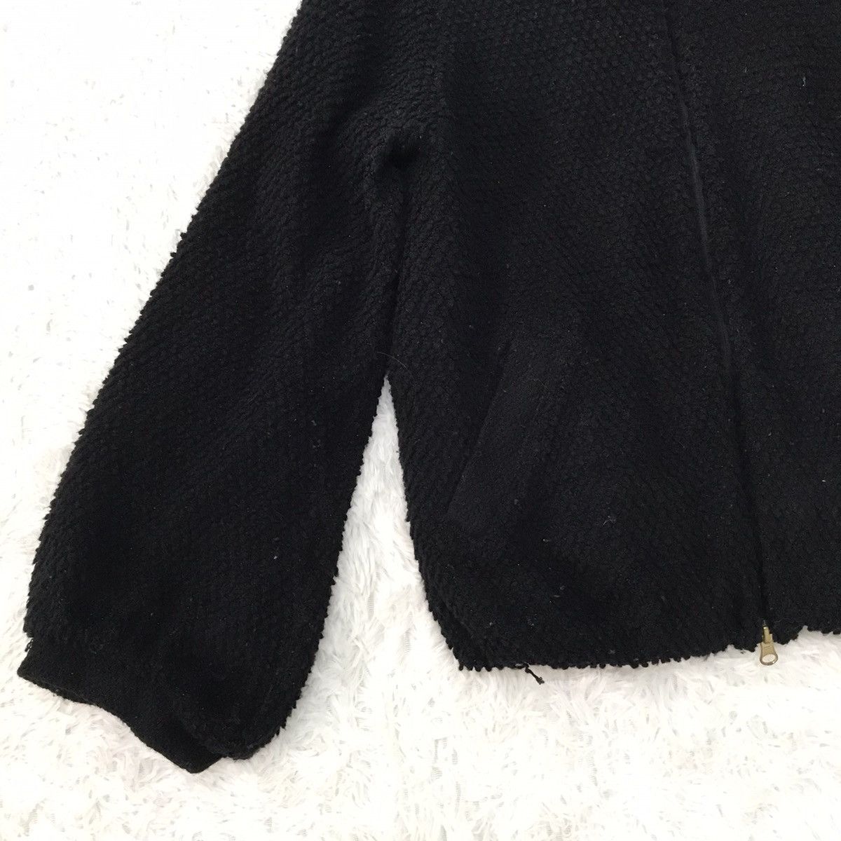 Issey Miyake Tsumori Chisato Deep Pile Wool Jacket Made in Japan Size US M / EU 48-50 / 2 - 3 Thumbnail