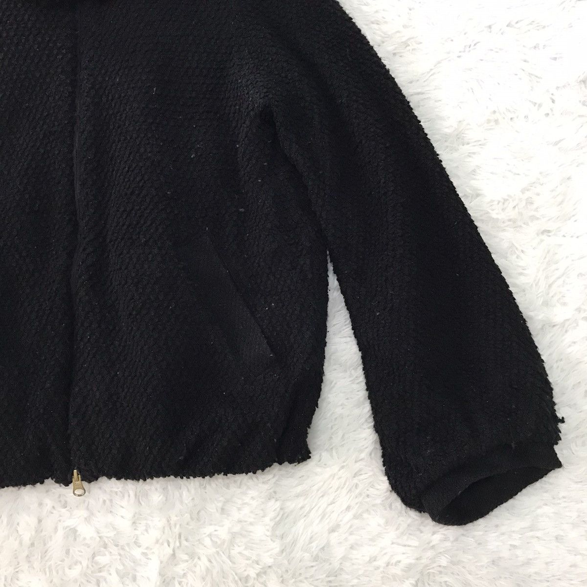 Issey Miyake Tsumori Chisato Deep Pile Wool Jacket Made in Japan Size US M / EU 48-50 / 2 - 4 Thumbnail
