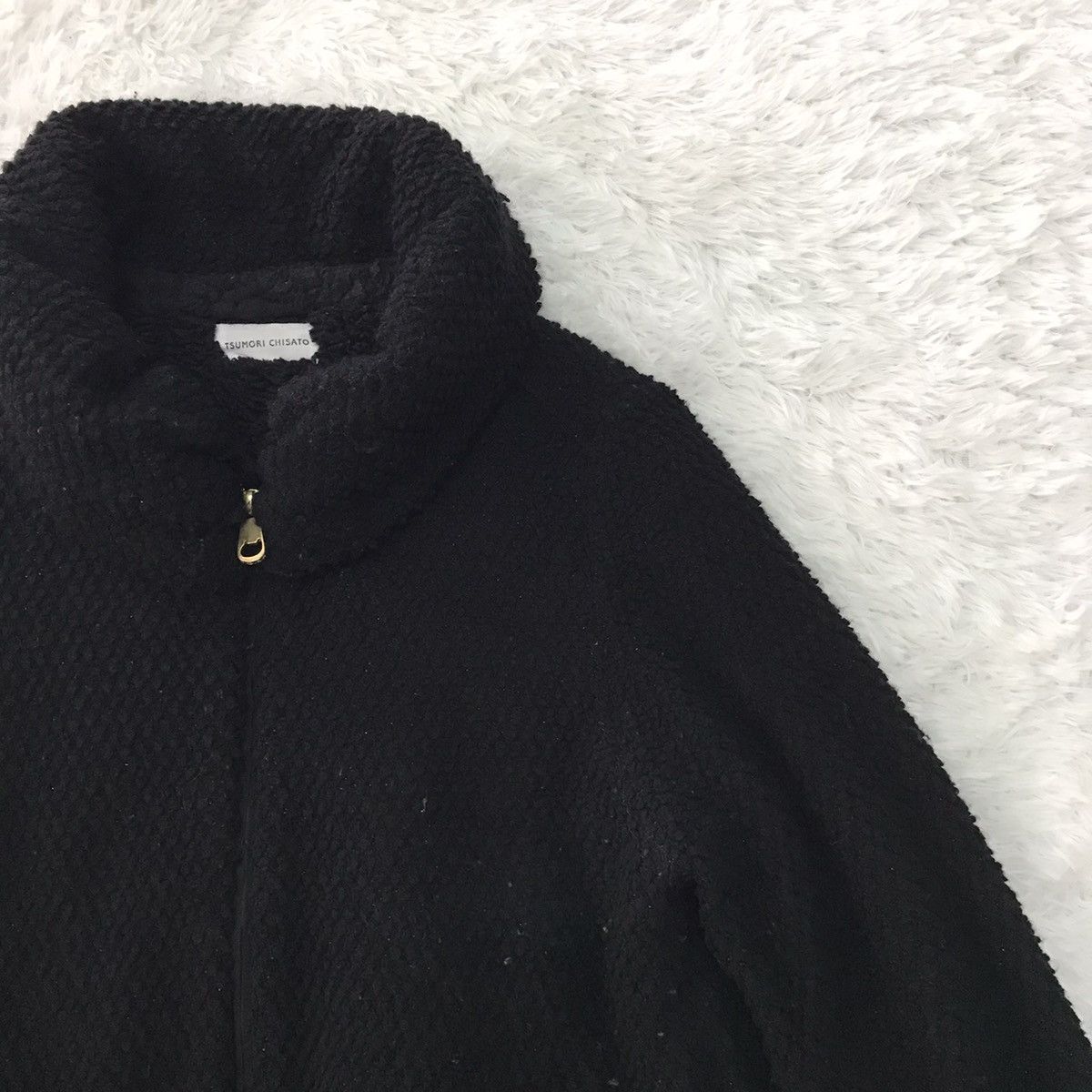 Issey Miyake Tsumori Chisato Deep Pile Wool Jacket Made in Japan Size US M / EU 48-50 / 2 - 5 Thumbnail