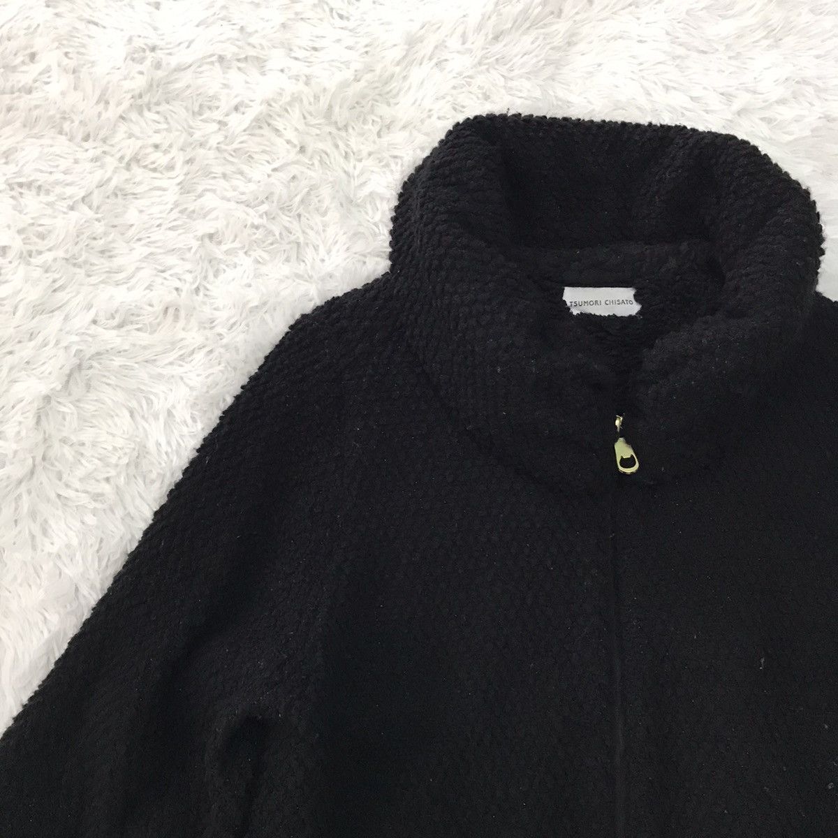 Issey Miyake Tsumori Chisato Deep Pile Wool Jacket Made in Japan Size US M / EU 48-50 / 2 - 6 Thumbnail