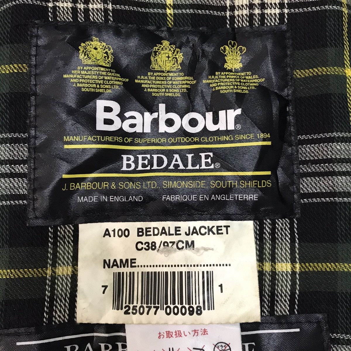 Barbour Barbour Wax A100 Bedale Jacket Made in England Size US M / EU 48-50 / 2 - 17 Thumbnail