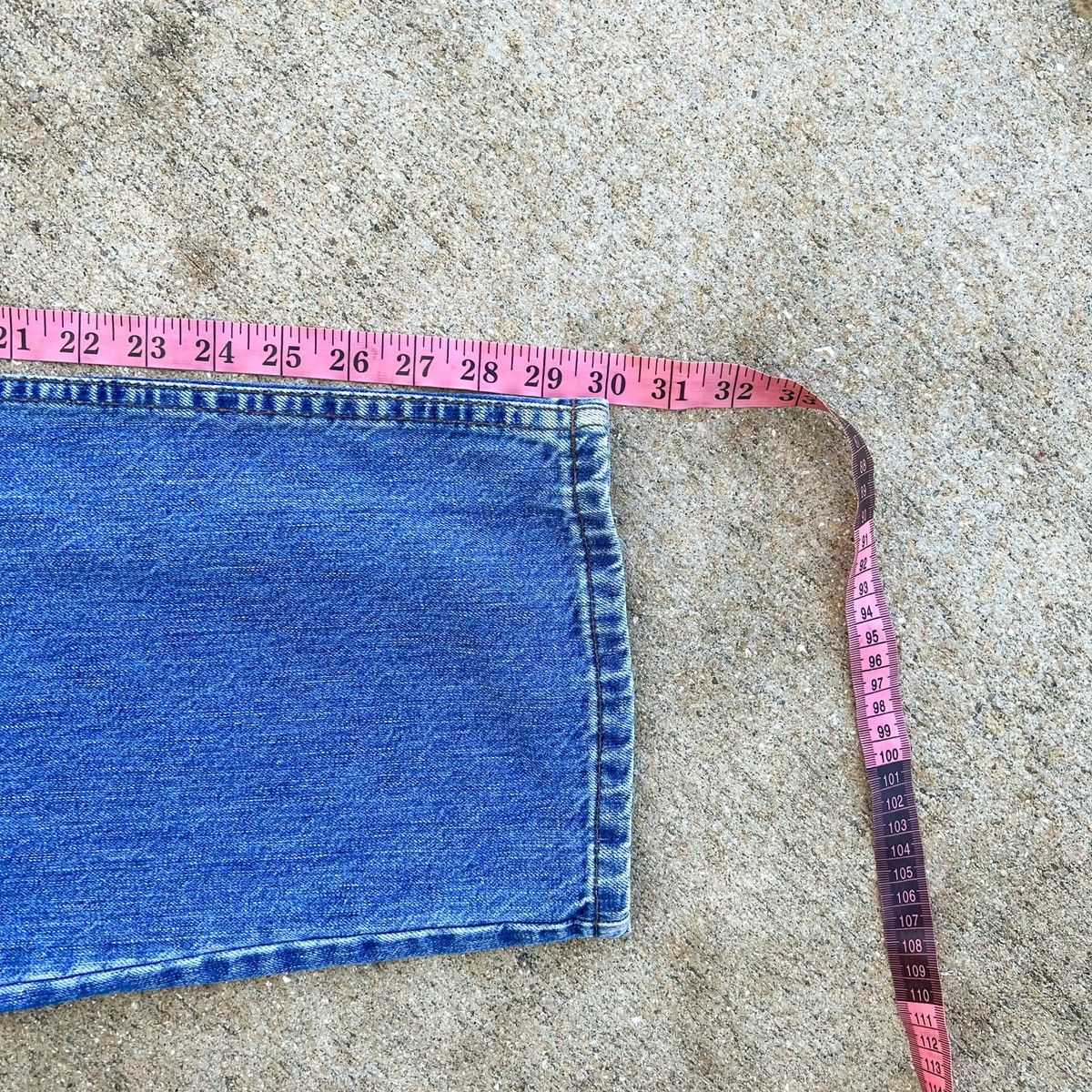 Harley Davidson × Vintage Vintage Harley Davidson Biker Denim Jeans 36x30 Light Wash Size US 36 / EU 52 - 9 Thumbnail