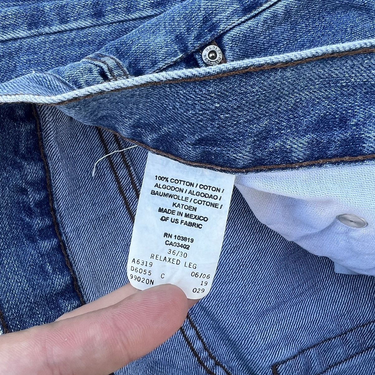 Harley Davidson × Vintage Vintage Harley Davidson Biker Denim Jeans 36x30 Light Wash Size US 36 / EU 52 - 11 Thumbnail