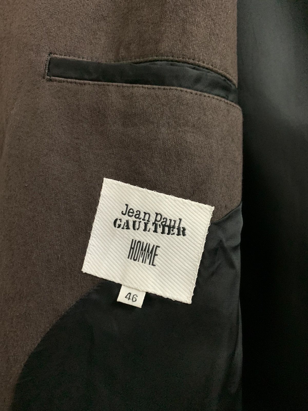 Jean Paul Gaultier Jean Paul Gaultier Brown Button Jacket Size US S / EU 44-46 / 1 - 7 Thumbnail