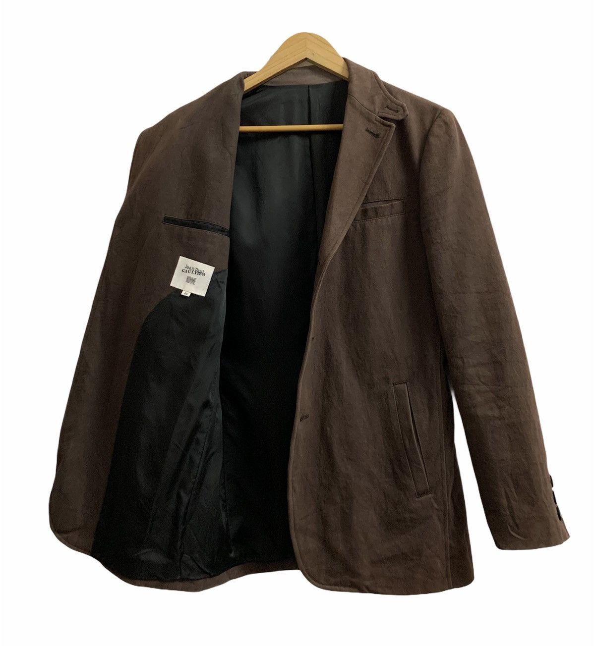 Jean Paul Gaultier Jean Paul Gaultier Brown Button Jacket Size US S / EU 44-46 / 1 - 1 Thumbnail