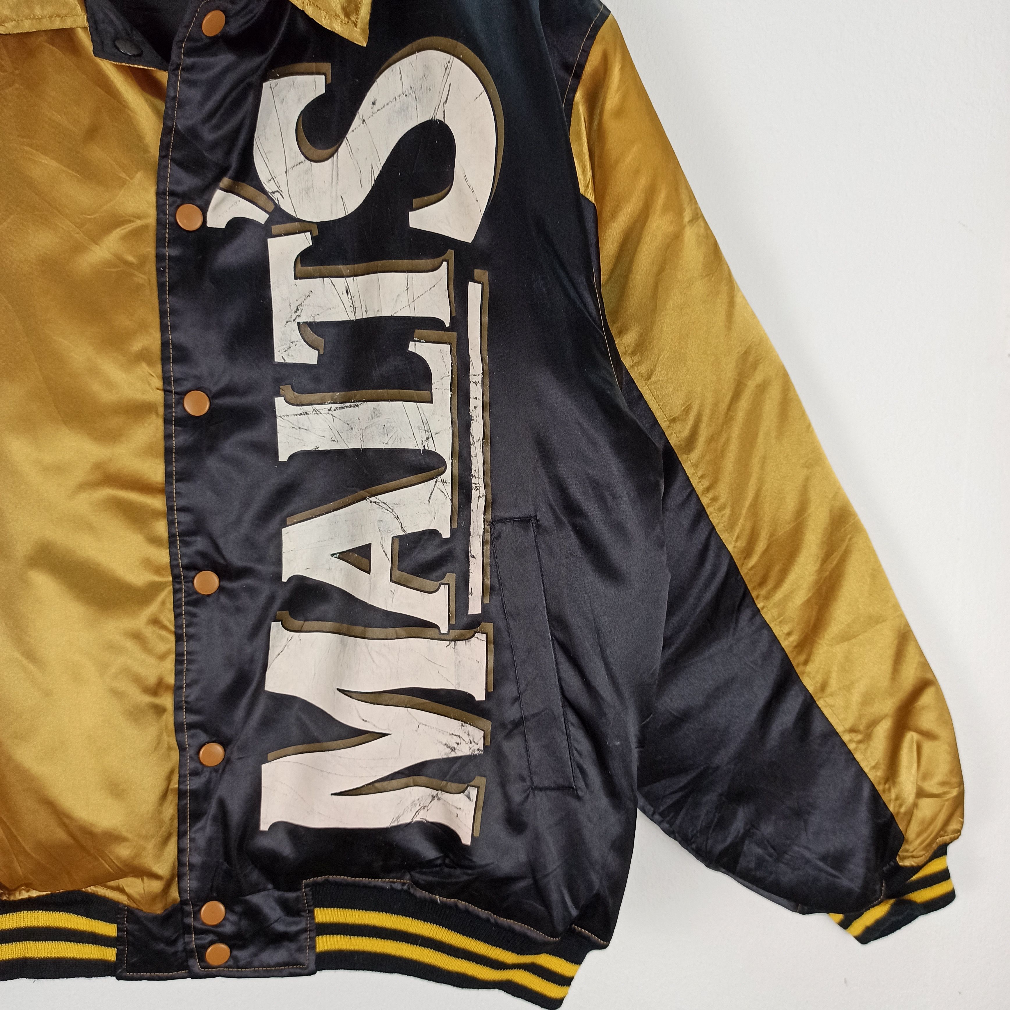 Japanese Brand Vintage Malt’s Beer Baseball Reversible Puffer Jacket Size US XL / EU 56 / 4 - 2 Thumbnail