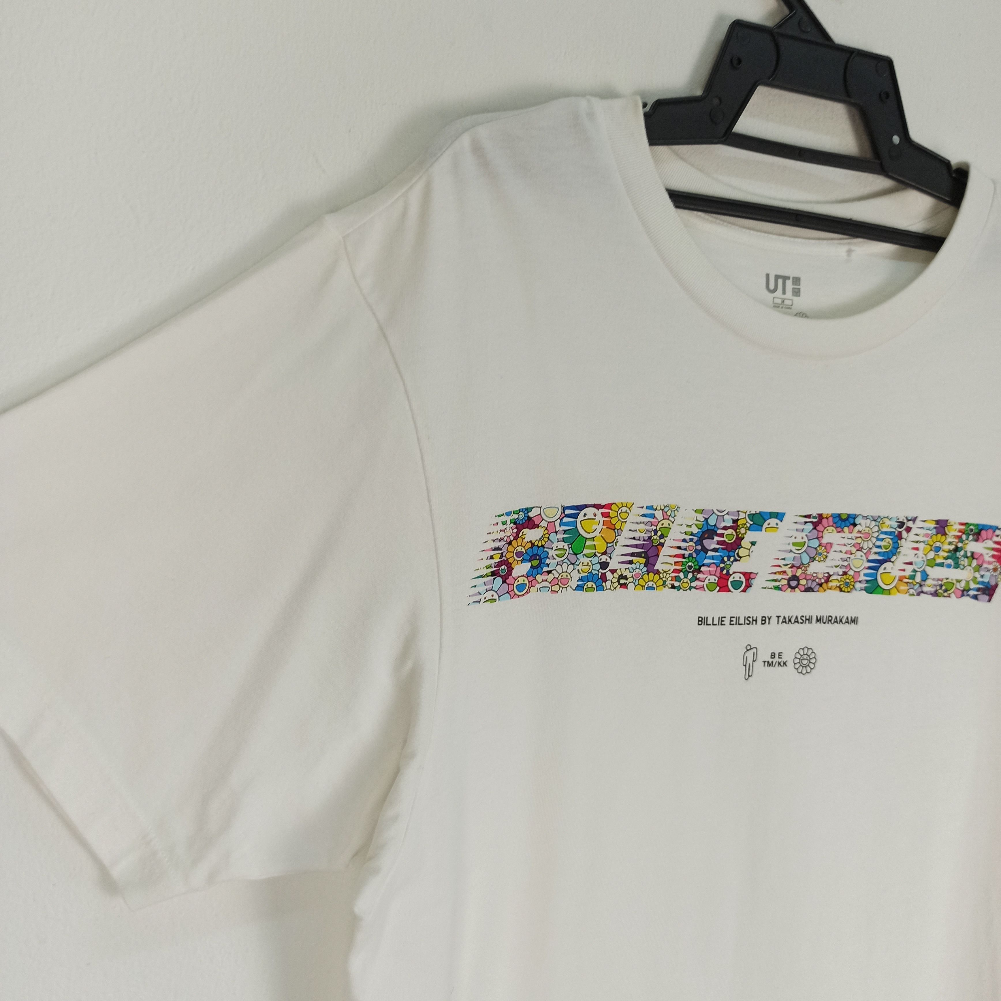 Billie Eilish Billie Eilish X Takashi Murakami X Uniqlo Tshirt Size US M / EU 48-50 / 2 - 2 Thumbnail