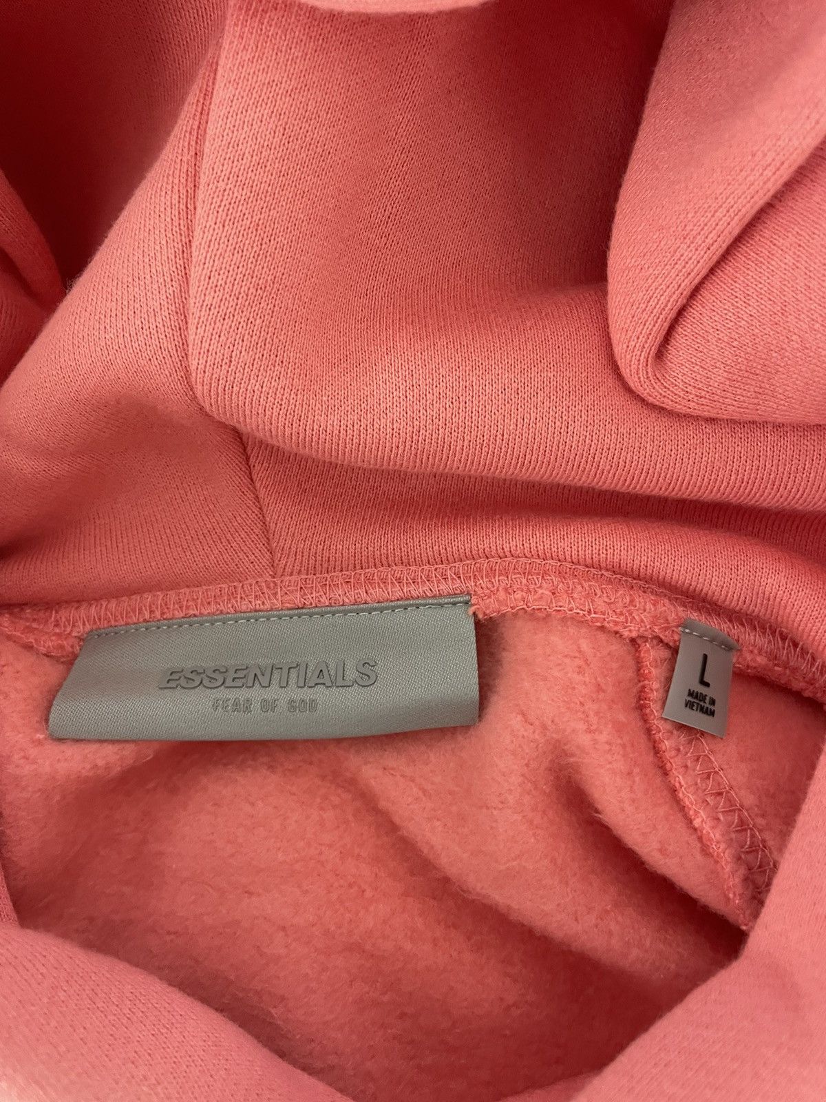 Fear of God Fear of God Essentials Coral Hoodie Size US L / EU 52-54 / 3 - 3 Thumbnail