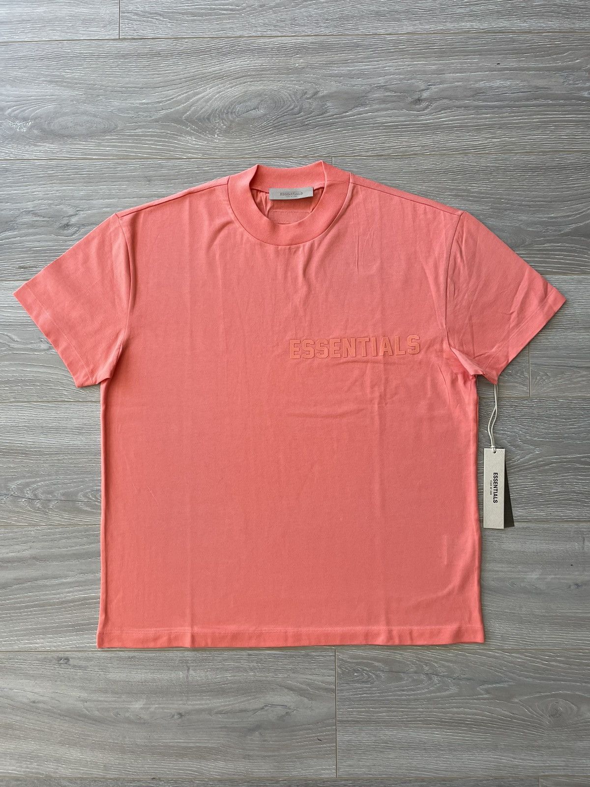 Image of Fear Of God Essentials Coral T-Shirt, Men's (Size 2XL)