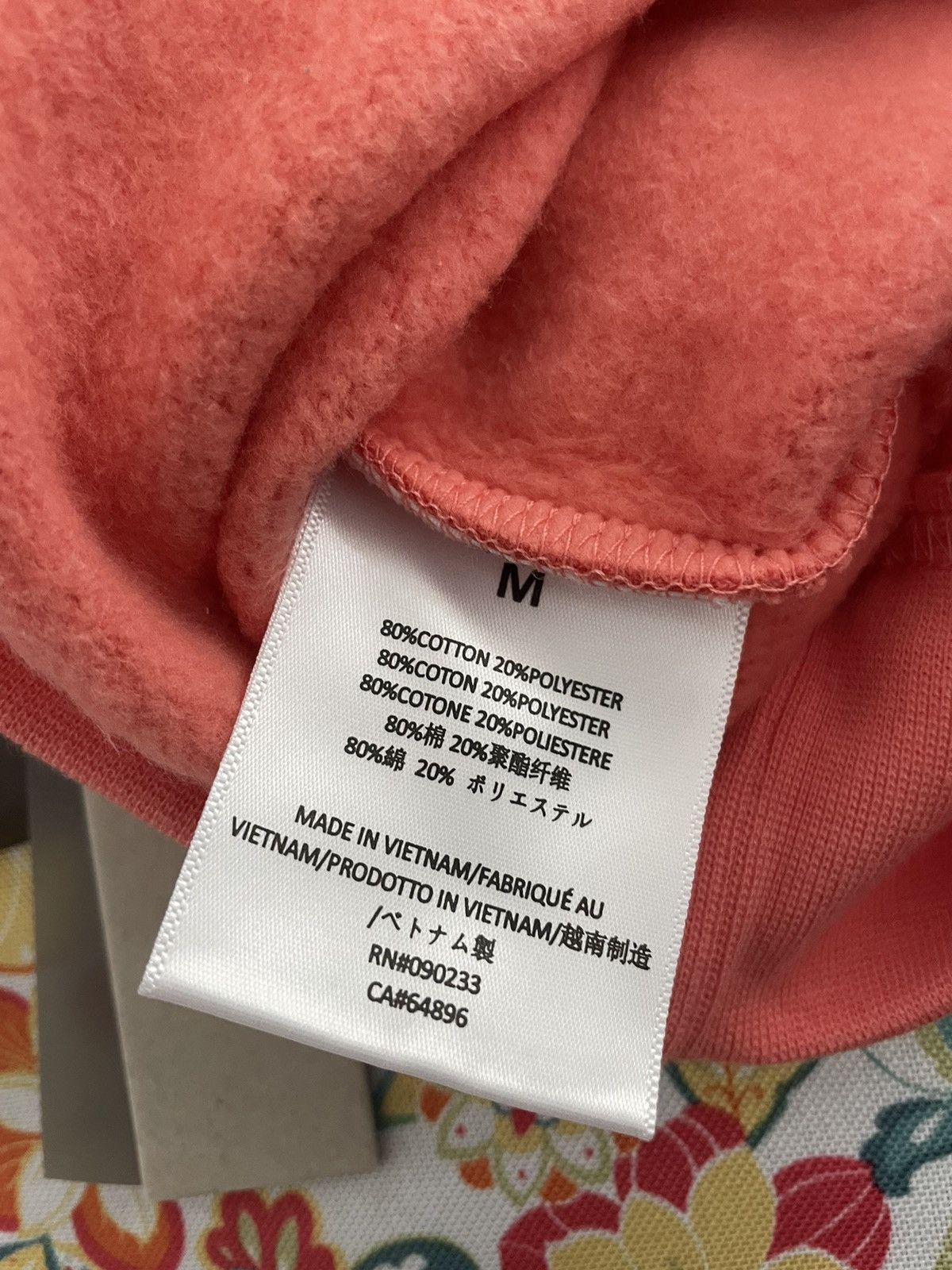 Fear of God Fear of God Essentials Coral Hoodie Size US M / EU 48-50 / 2 - 4 Thumbnail