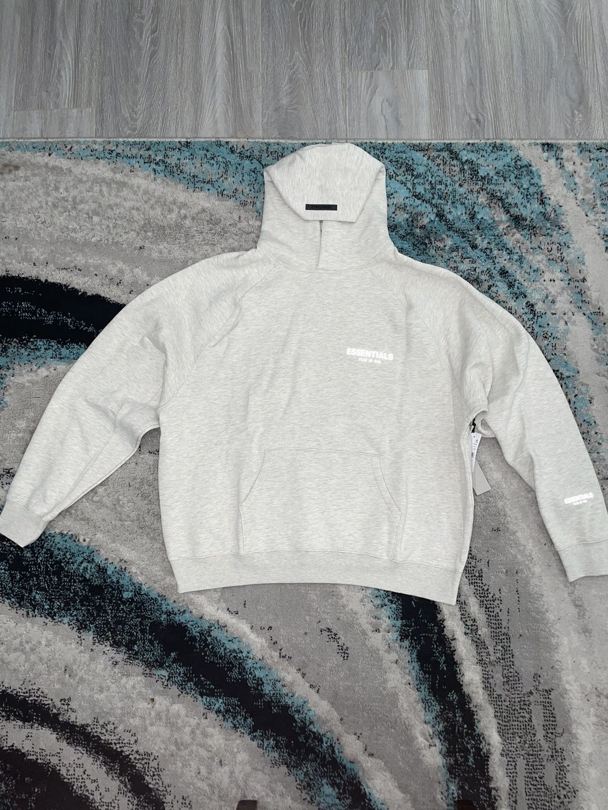 Fear of God Fear of God Essentials Light Oatmeal Hoodie Size US XL / EU 56 / 4 - 1 Thumbnail