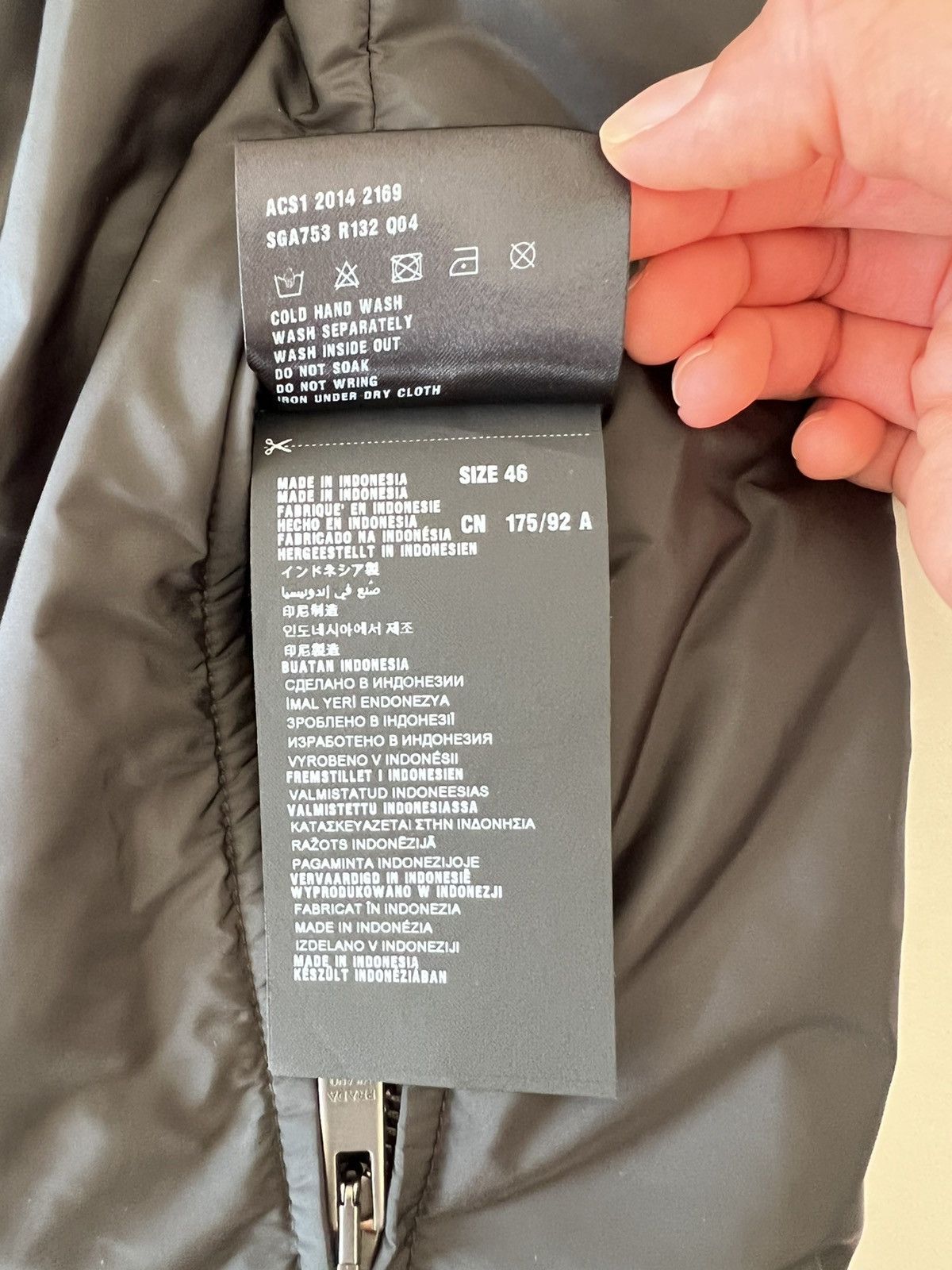Prada Prada Nylon Padded Reversible Jacket Size US S / EU 44-46 / 1 - 8 Thumbnail