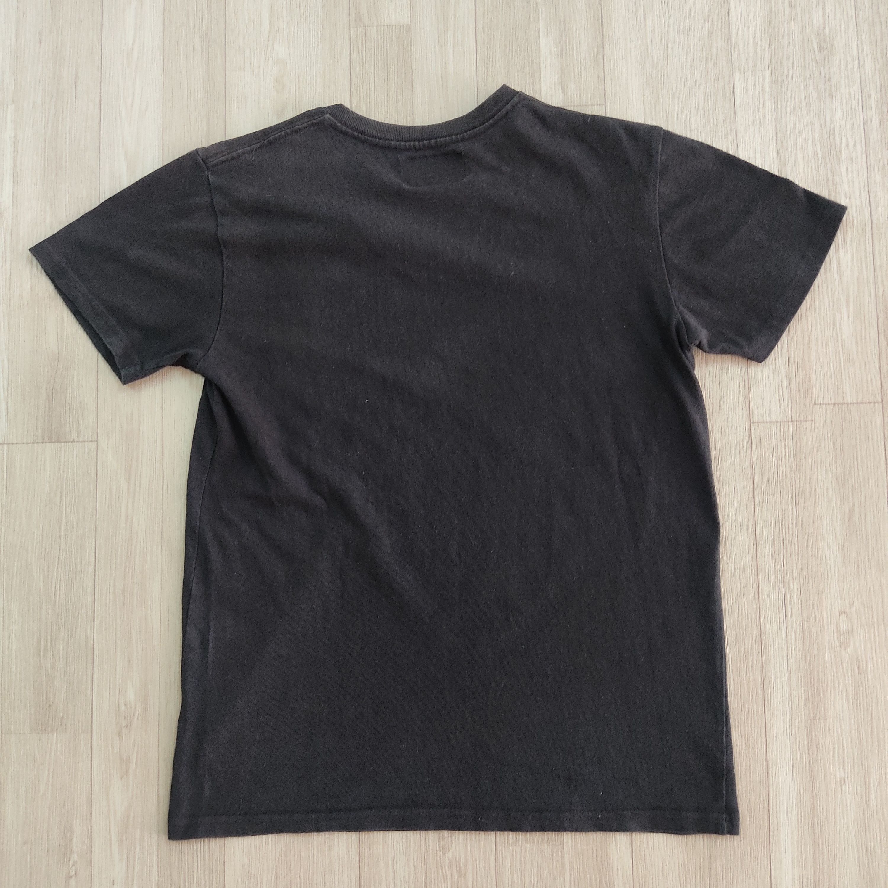 Japanese Brand Number (N)ine Denim SpellOut Box V-neck T-shirt Size US S / EU 44-46 / 1 - 13 Thumbnail