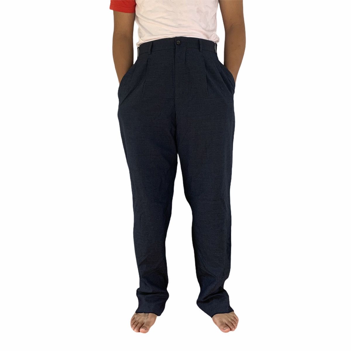 Comme des Garcons Homme Plus Vintage AD1995 CDG Homme Plus Wool Pant Size US 29 - 11 Thumbnail