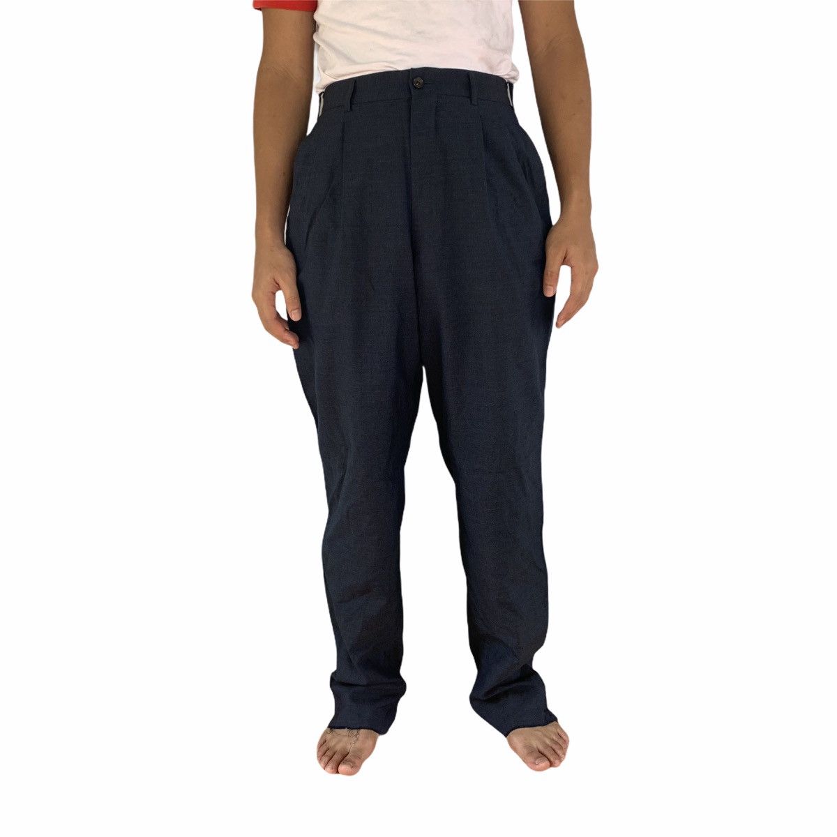 Comme des Garcons Homme Plus Vintage AD1995 CDG Homme Plus Wool Pant Size US 29 - 10 Thumbnail