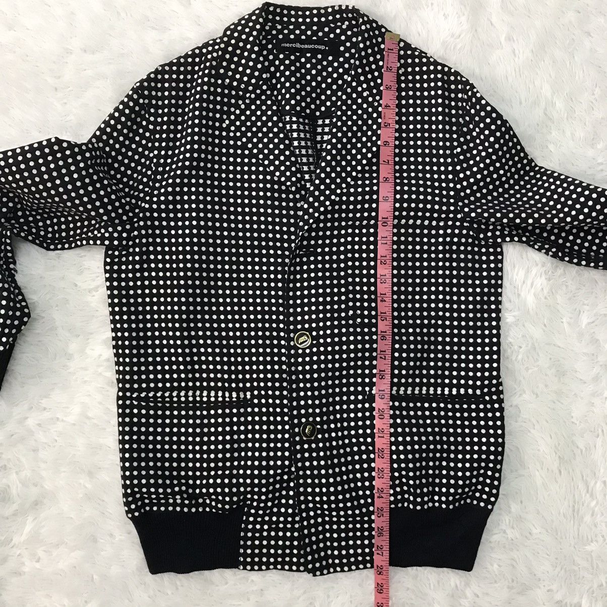 Issey Miyake Polka Dot Mercibeaucoup Issey Miyake Jacket Size US L / EU 52-54 / 3 - 19 Thumbnail