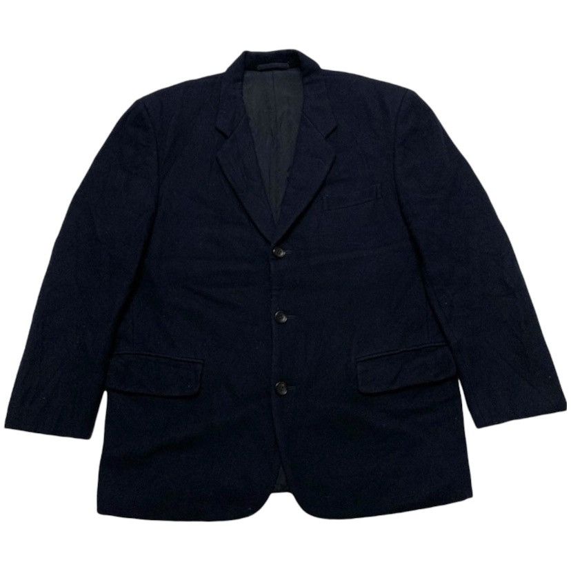Comme des Garcons × Comme des Garcons Homme Plus AD1994 Comme des Garçons Homme Wool Pocket Blazer Jacket Size US M / EU 48-50 / 2 - 1 Thumbnail
