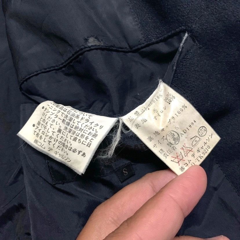 Comme des Garcons × Comme des Garcons Homme Plus AD1994 Comme des Garçons Homme Wool Pocket Blazer Jacket Size US M / EU 48-50 / 2 - 10 Thumbnail