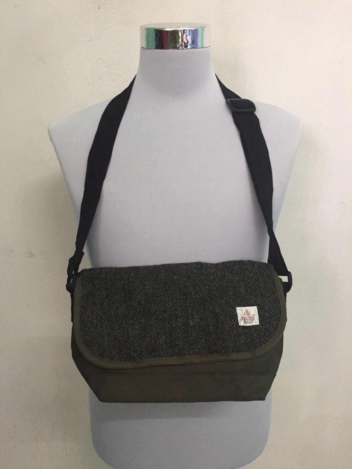 Harris Tweed Hand Woven Sling/Shoulder Bag