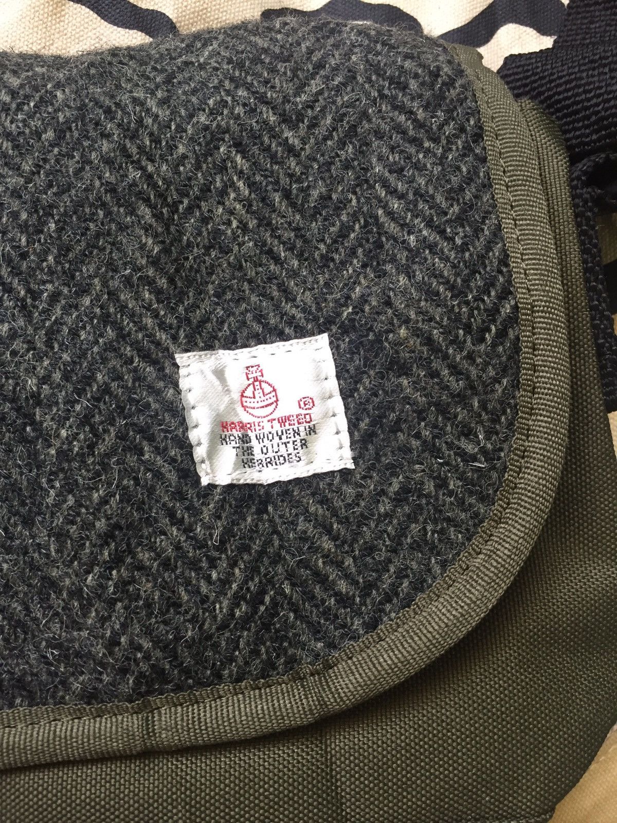 Harris Tweed × Japanese Brand Harris Tweed Hand Woven Sling/Shoulder Bag Size ONE SIZE - 10 Thumbnail