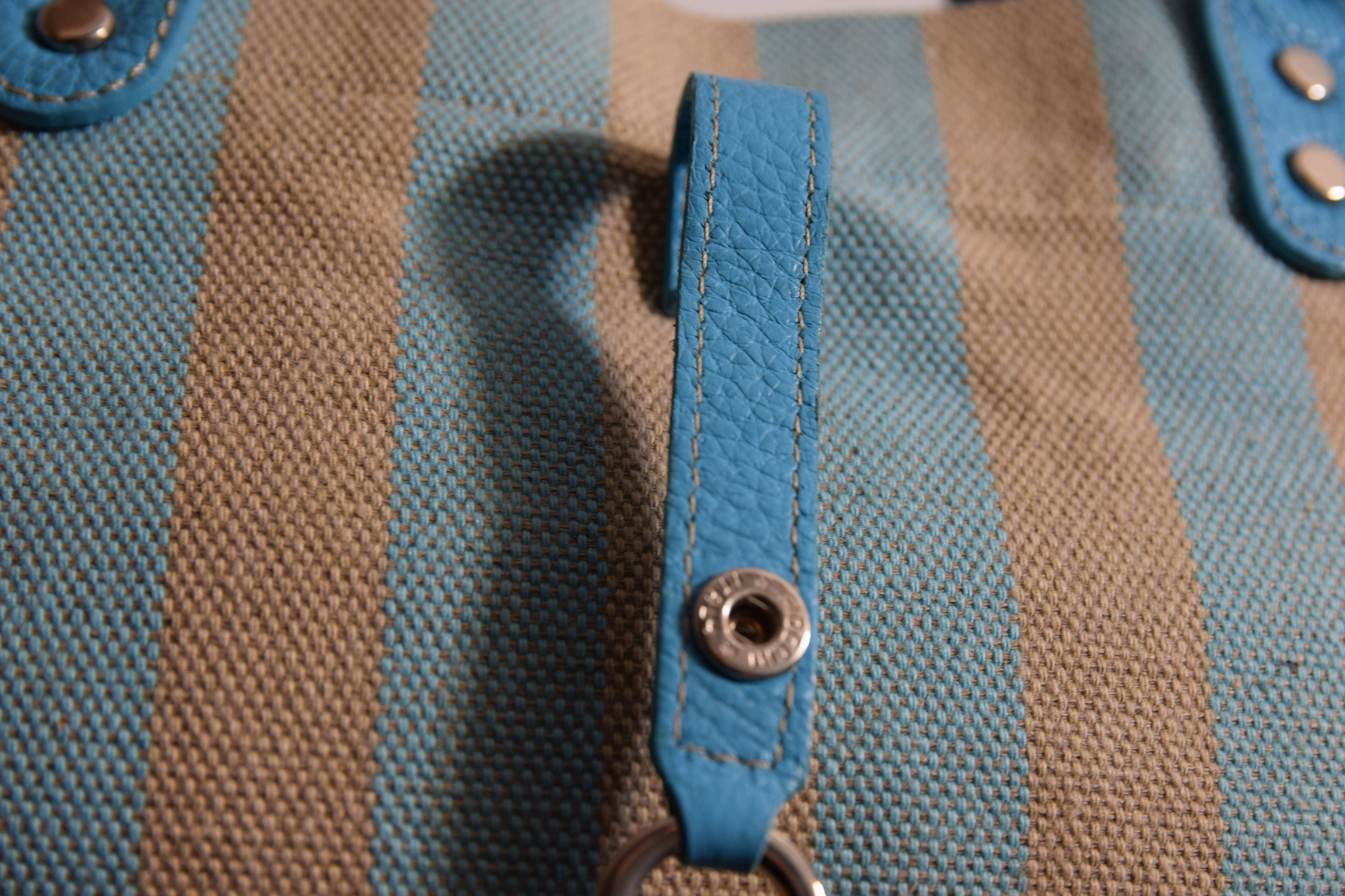 Other Suedue Leather Roberto Di Gandalfi Stripe Hand Bag Size ONE SIZE - 10 Thumbnail