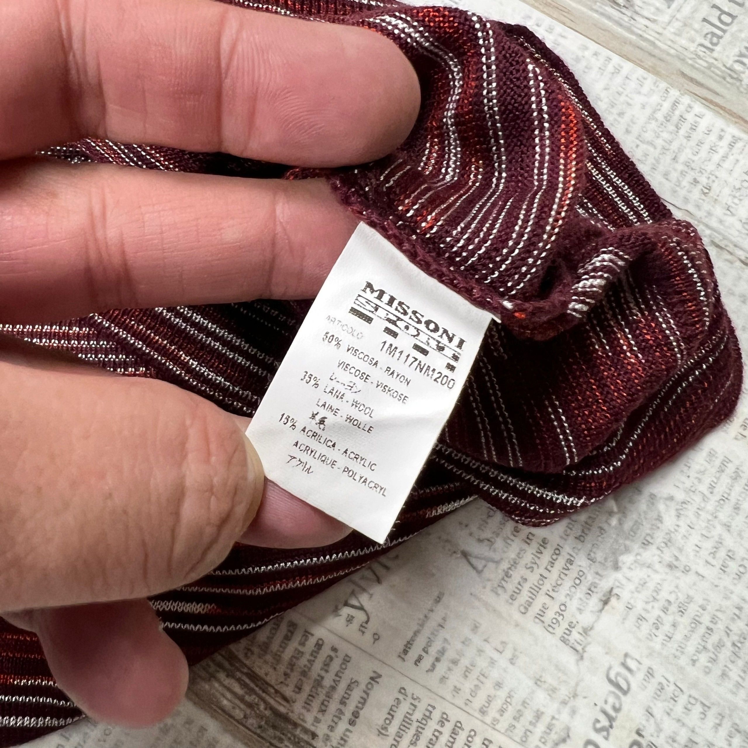 Missoni × Vintage Missoni Sport light sweater Size US XL / EU 56 / 4 - 5 Thumbnail