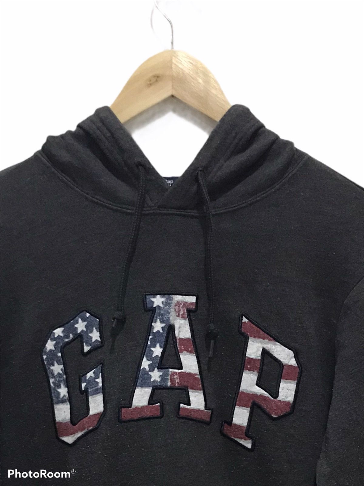 Gap GAP USA SpellOut Hooded Sweatshirt Kanye West Size US XXS / EU 40 - 2 Thumbnail
