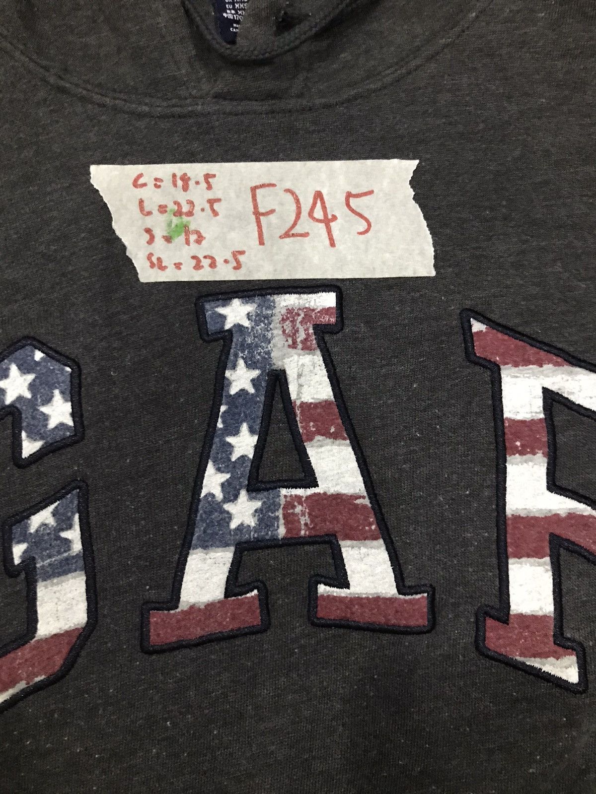 Gap GAP USA SpellOut Hooded Sweatshirt Kanye West Size US XXS / EU 40 - 12 Thumbnail