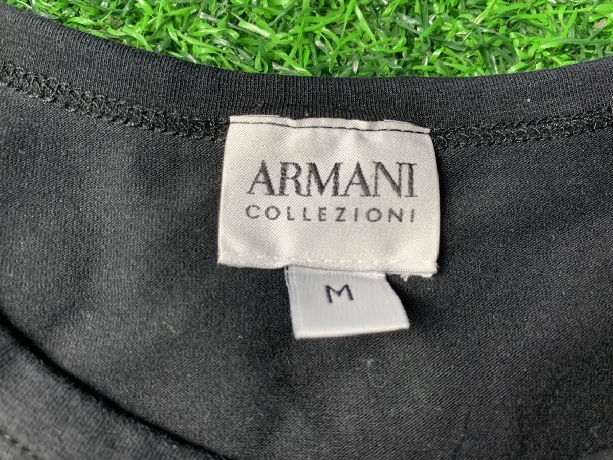 Armani Armani Collezioni Tee Spell Out Logo Design Unisex Size US S / EU 44-46 / 1 - 3 Thumbnail