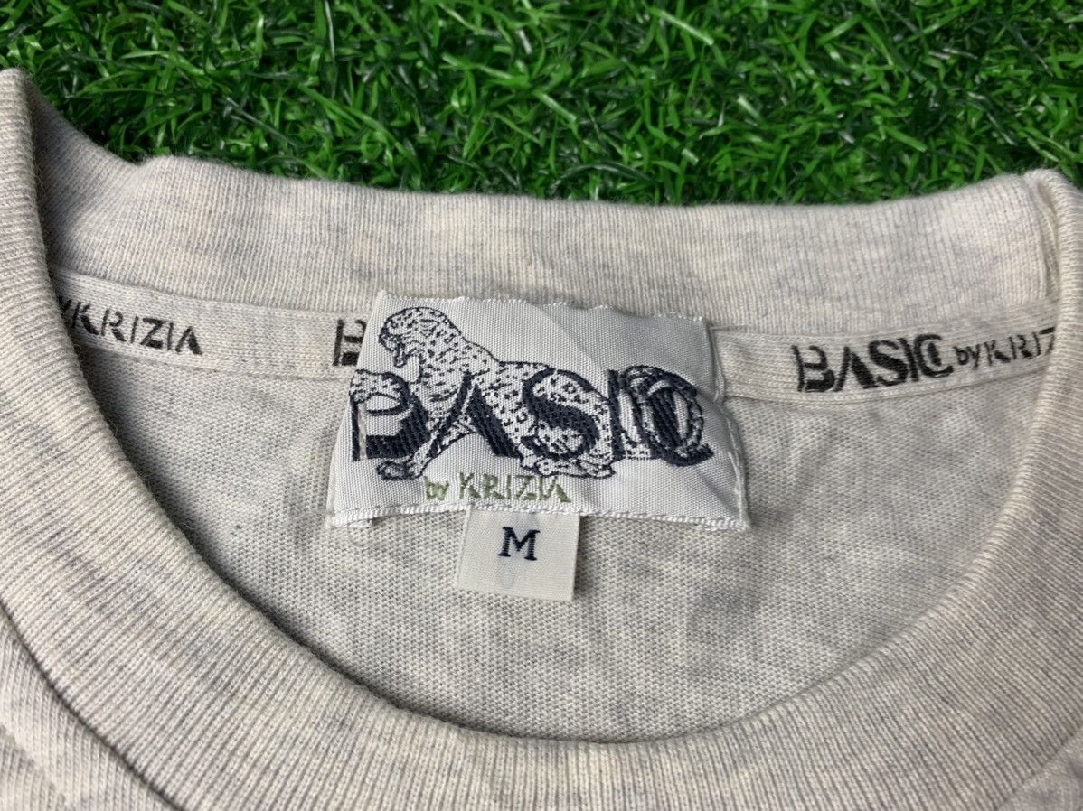 Vintage Vintage Art Tee Basic by Krizia Italy Tiger Graphic Size M / US 6-8 / IT 42-44 - 2 Thumbnail