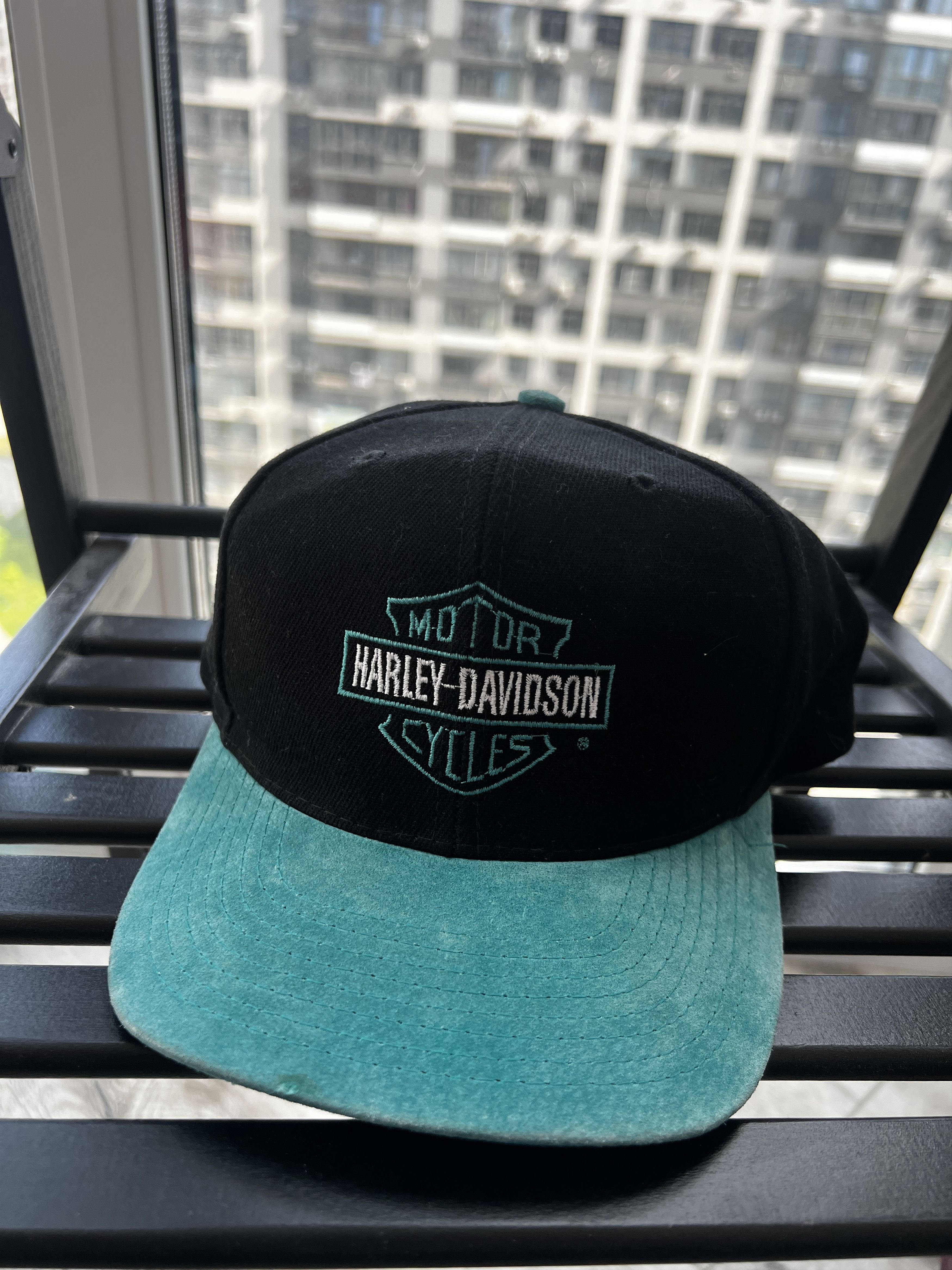 Harley Davidson × Vintage 90s Vintage Harley Davidson Cap Size ONE SIZE - 1 Thumbnail