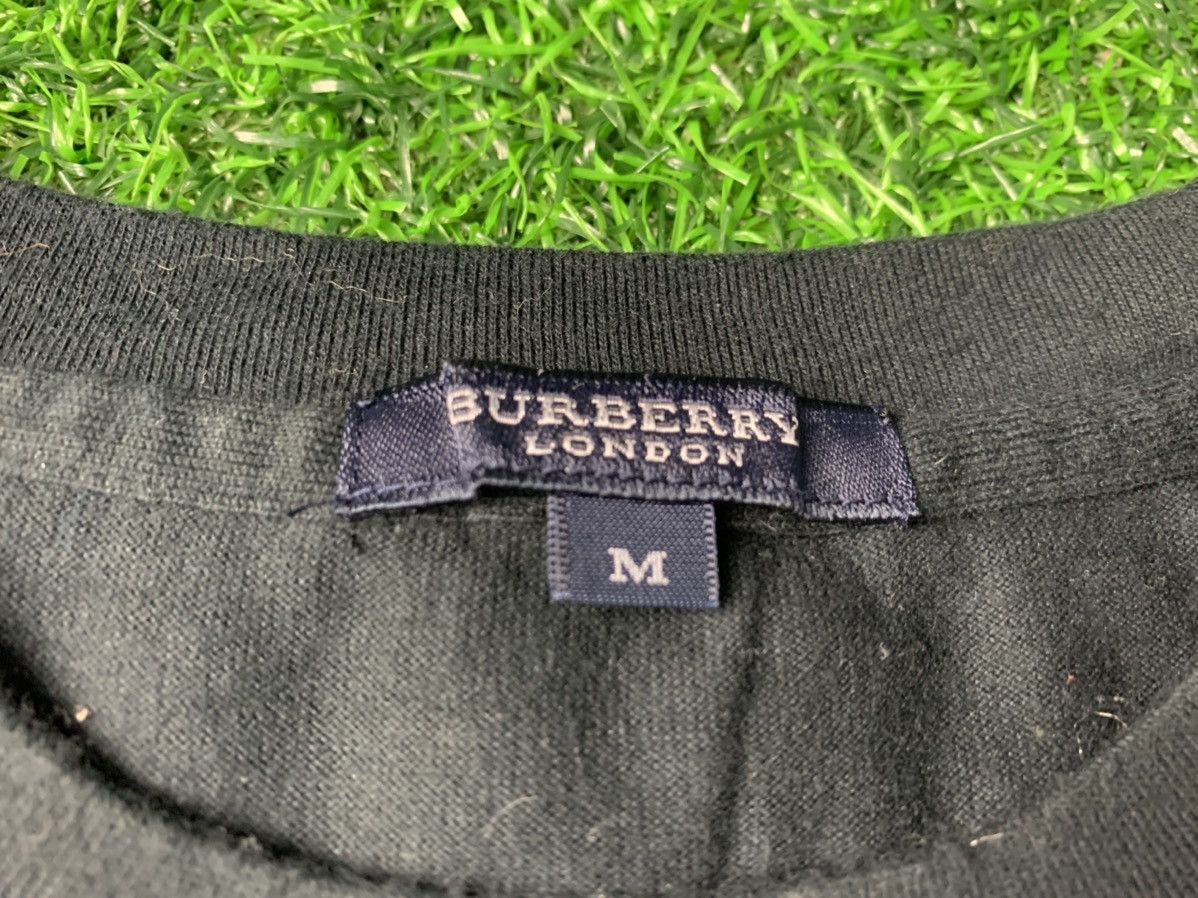 Burberry Burberry Single Pocket Embroidery Logo Ringer Tee Size M / US 6-8 / IT 42-44 - 2 Thumbnail