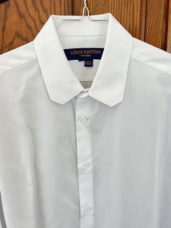 Louis Vuitton Regular DNA Poplin Shirt White. Size S0