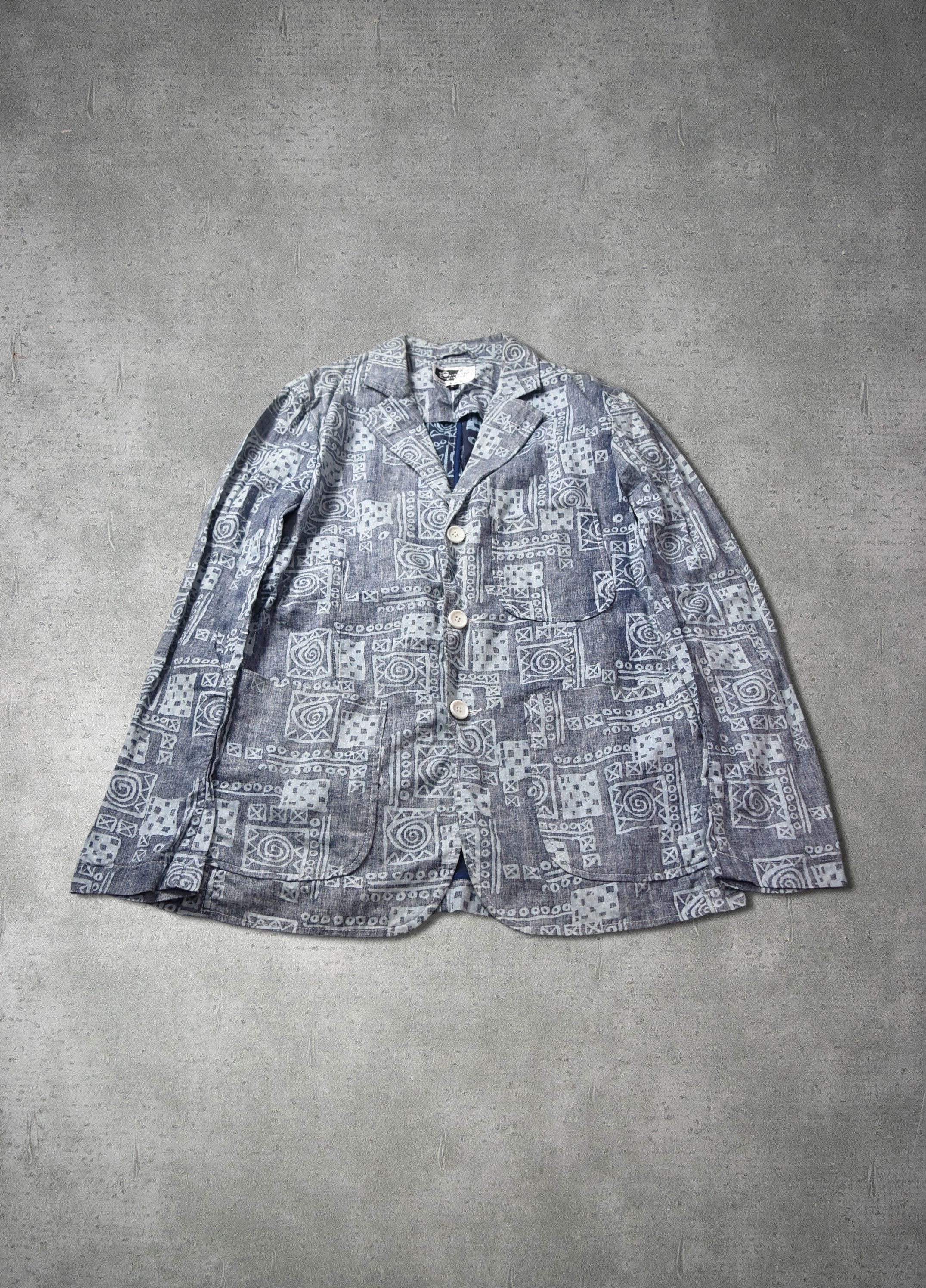 Engineered Garments graphic easy tailored jacket 28999 - 850 120 Size US S / EU 44-46 / 1 - 1 Thumbnail