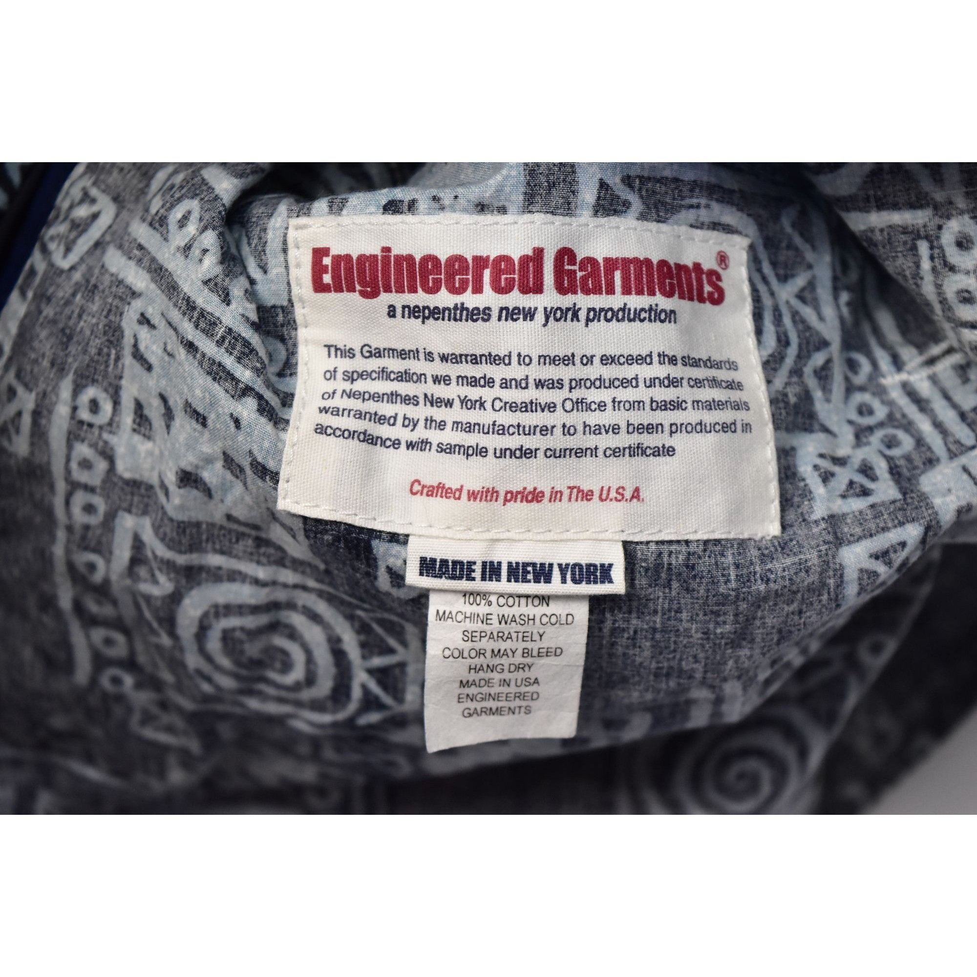 Engineered Garments graphic easy tailored jacket 28999 - 850 120 Size US S / EU 44-46 / 1 - 4 Thumbnail