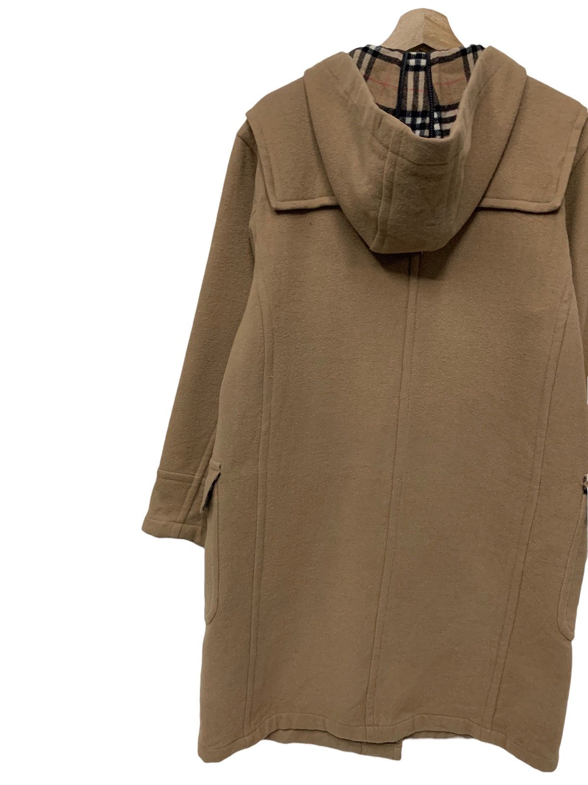 Burberry 🔥BURBERRY WOOL DUFFLE COATS NOVACHECK Size XS / US 0-2 / IT 36-38 - 10 Thumbnail
