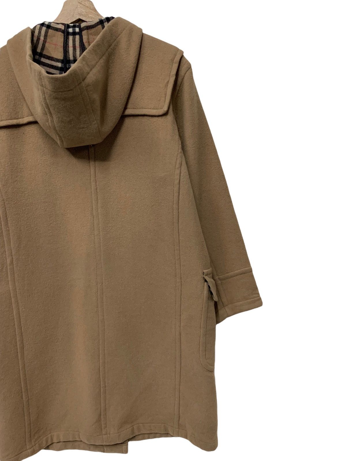 Burberry 🔥BURBERRY WOOL DUFFLE COATS NOVACHECK Size XS / US 0-2 / IT 36-38 - 11 Thumbnail