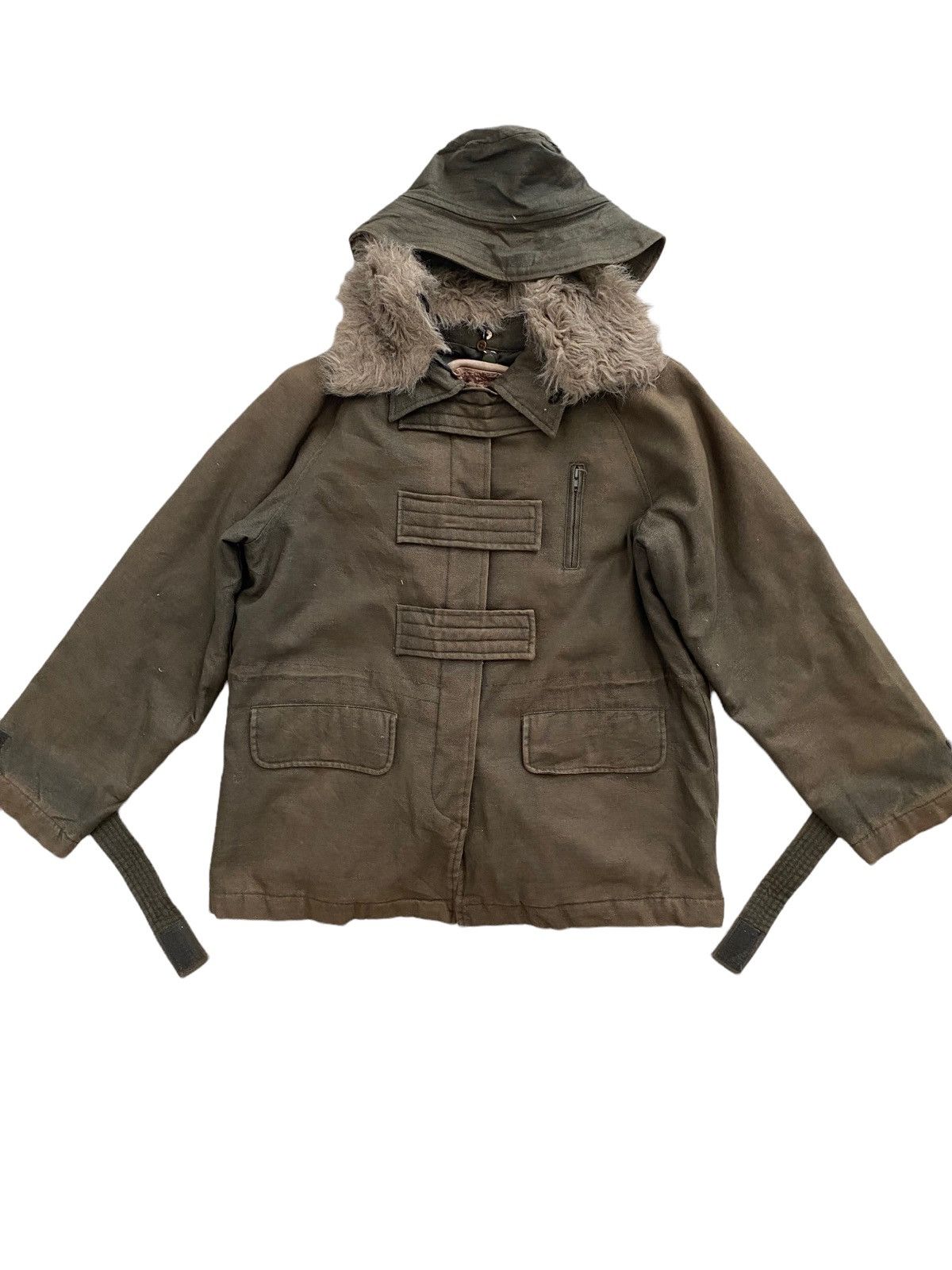 💥best offer💥Vintage Military Jacket hat Hoodies