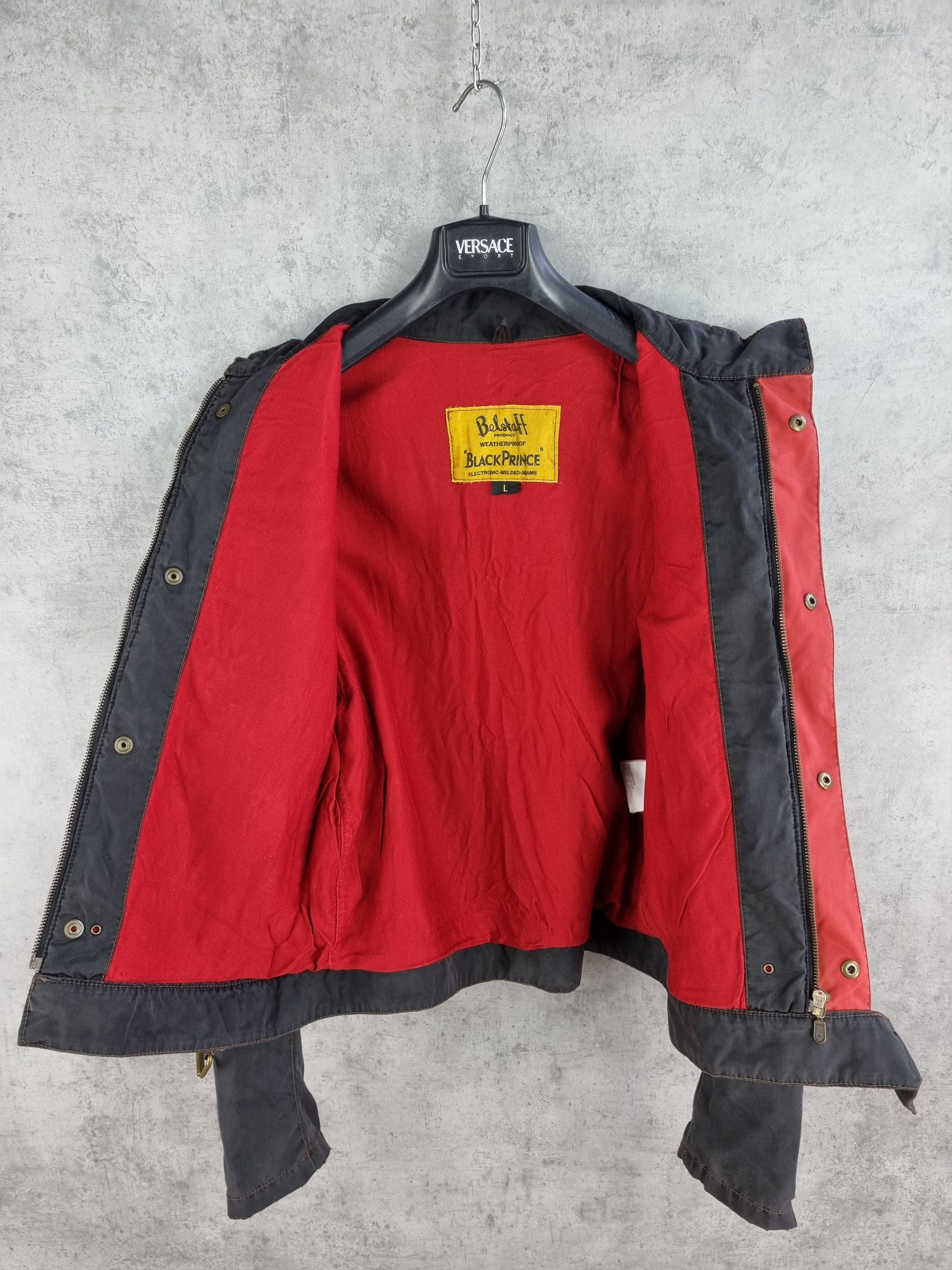 Belstaff × Black Label Rare Belstaff Black Prince Waterproof Biker Racing Jacket Size US M / EU 48-50 / 2 - 10 Thumbnail
