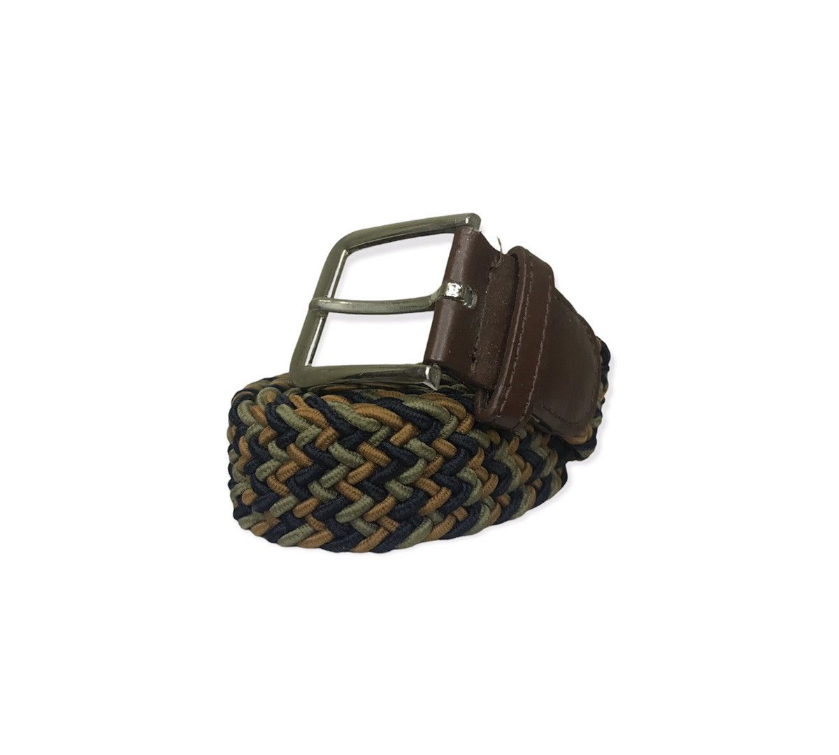 image of Braided Style Buckle Belt, Men's
